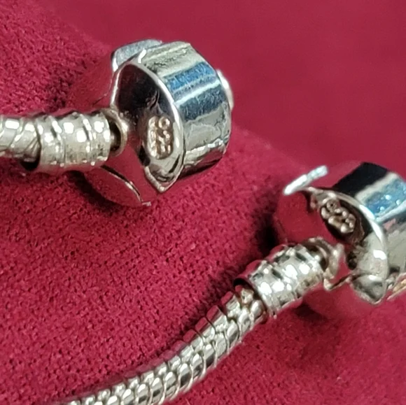 2 Sterling silver bracelets - Picture 2 of 4